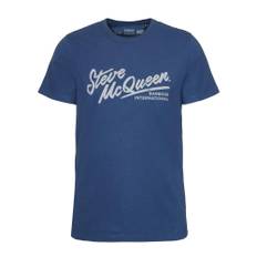 Barbour, Topp, Herr, XL, Bomull, Steve McQueen Strike T-Shirt