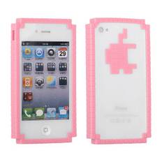 8-bit Digital Logo (Lys Pink) iPhone 4/4S Bumper
