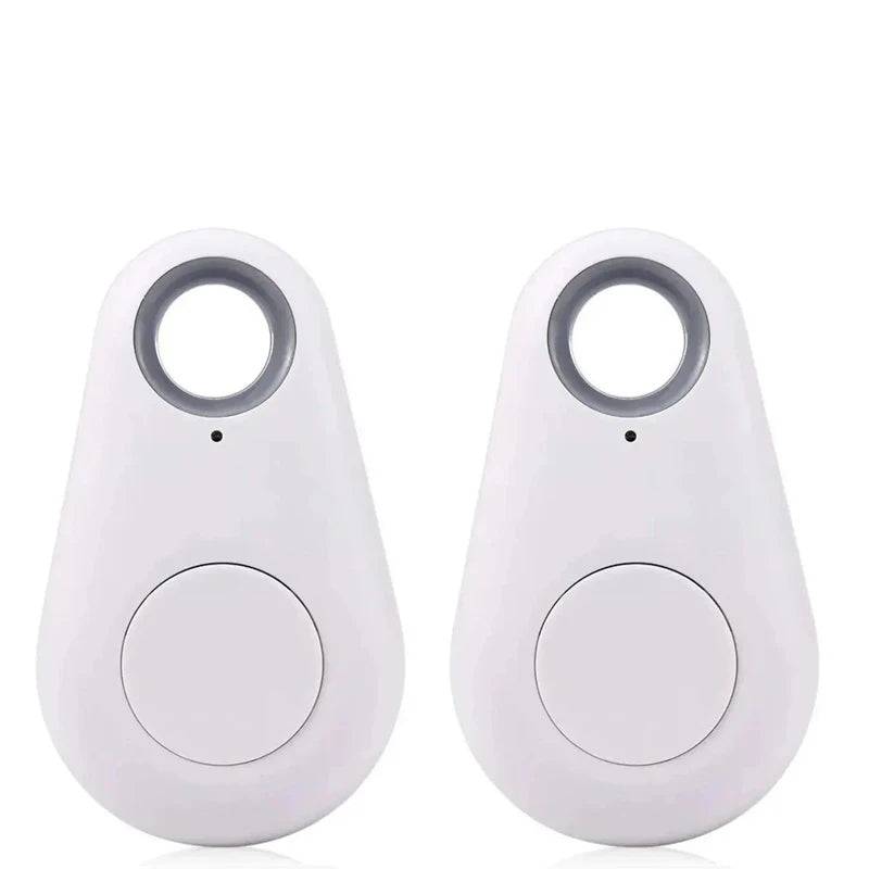 Bluetooth Anti-Lost Tracker Tags for Pets, Keys & Bags — Single to 5-Pack - 2pcs White