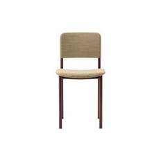 Plan Chair Fully Upholstered, bordeaux/Steelcut Quartet 554