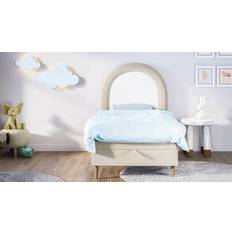 Beige børneseng 90x160 BALUCI