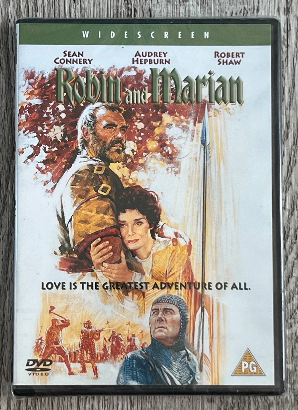 Robin And Marian (1976) - Sean Connery Eventyr på DVD