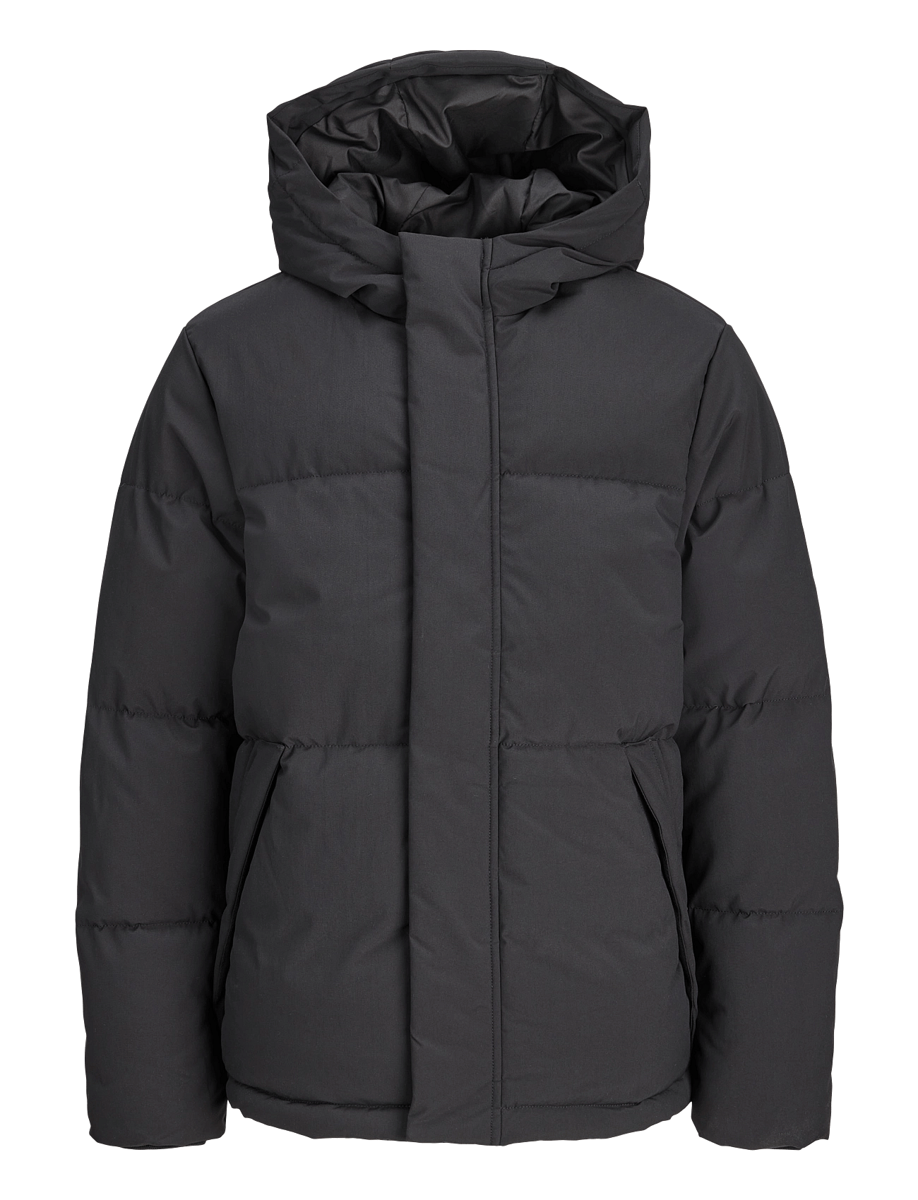 Jack & Jones Jjesoho Puffer Hood Aw26 Sn Jnr - Black - 176