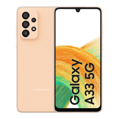 Samsung Galaxy A33 5G 128GB / Nyskick / Orange