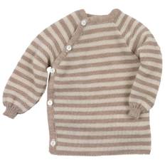 Reiff Kid's Ringelschlüttli Överdragströjor merinoull Barn Storlek 74/80 Färg beige