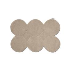 Dots dörrmatta beige - Beige (L: 90 x B: 60 cm)