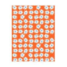 Marimekko Rakastaa ei rakasta voksdug Orange-Off-white-light blue