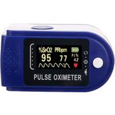 Bärbar blodsyreövervakare fingerpulsoximeter syremättnadsmätare snabbt inom 24 timmar (utan batteri)