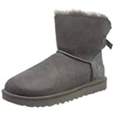 UGG Damen Mini Bailey Bow Ii Classic Boot, Grau, 39 EU