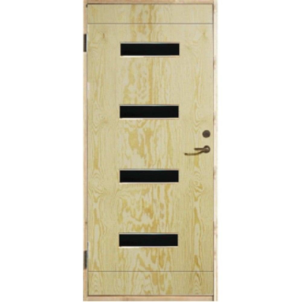 Källvikendörren Förrådsdörr Duett 4G - 80 x 190 cm