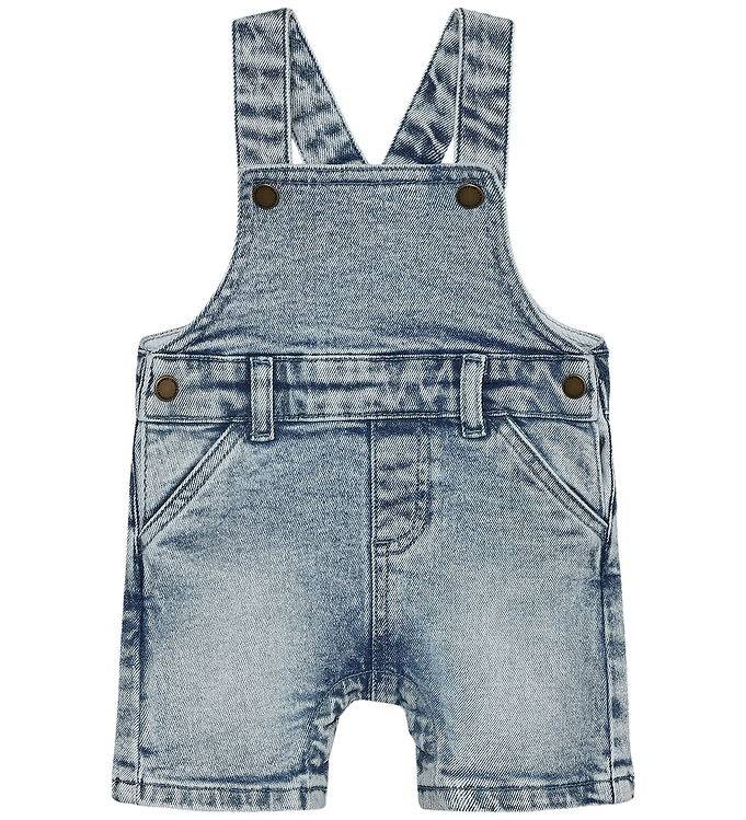 En Fant Hängselbyxor - Light Blue Denim - En Fant - 68 - Hängselbyxor