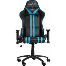 GEAR4U ELITE BLACK/LIGHT BLUE - GAMING STOL...