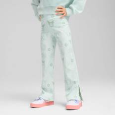 Puma x HELLO KITTY AND FRIENDS Ribbed Flared Leggings Kids, Blue, Size 6-7Y, Clothing