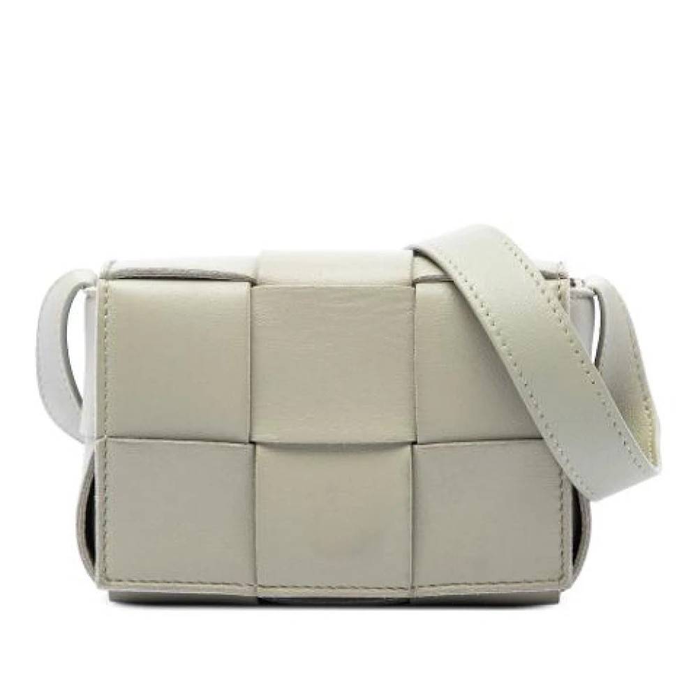 Bottega Veneta Vintage - Pre-owned Candy Cassette Crossbody Bag Vintage - Dam - ONE Size - Läder