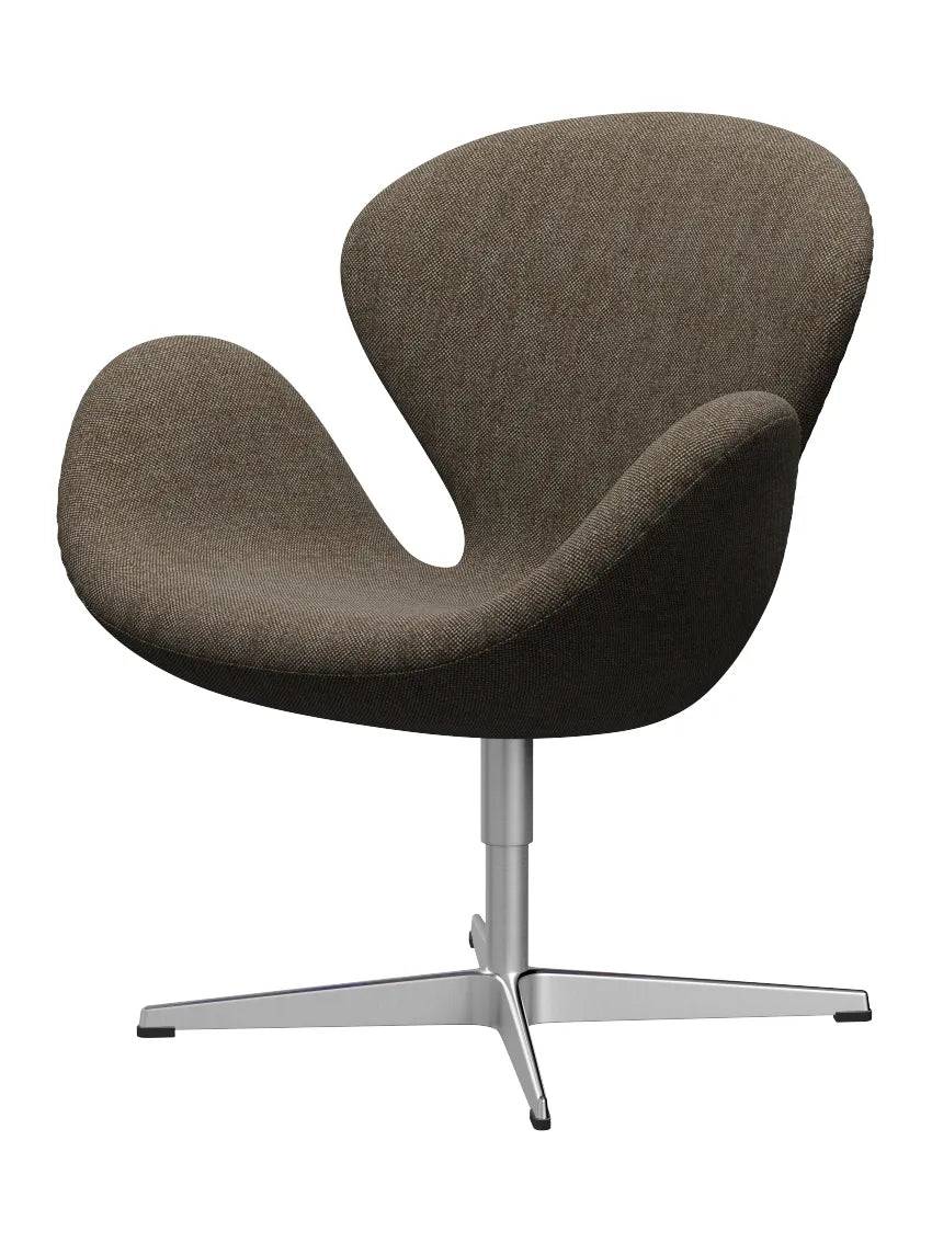 3320 Svanen i stof (prisgruppe 2) af Arne Jacobsen Hallingdal / 270 Brun/grå - Jacobsen Plus