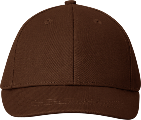 Babymocs Baseball Cap - Cotton Edition Sportswear Dark Brown - New! - 48/50