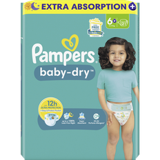 Pampers Baby Dry bleer str.6+ Extra Large 14-19 kg Single Pack