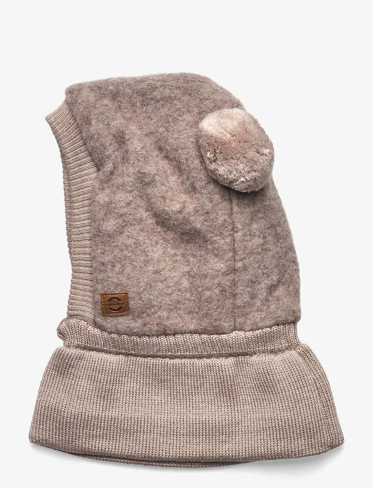 mikk-line Airwool Balaclava W Knit - Beige - 56