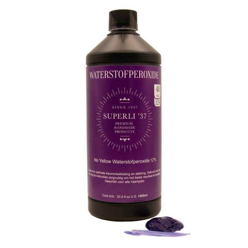 Superli 37 No Yellow Cream Developer 40 vol. 12% 1000ml