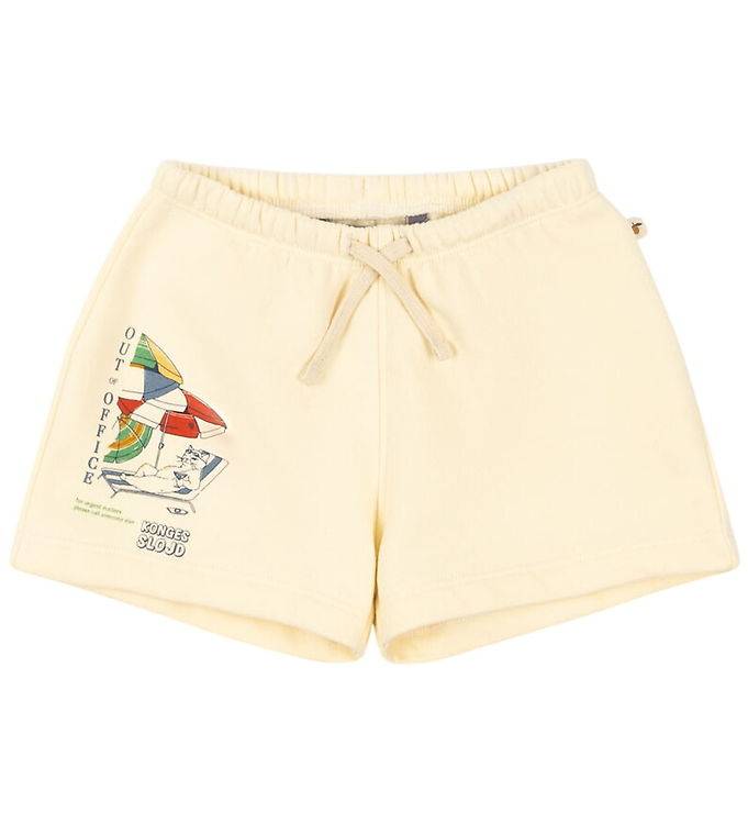 Konges Sløjd Sweatshorts - Lou - Kålrot - Konges Sløjd - 4 år (104) - Shorts