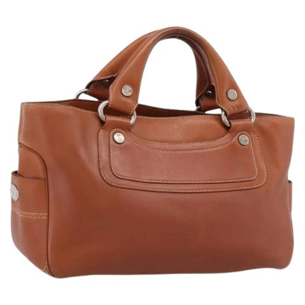 Celine Vintage Pre-owned Vintage Håndtaske - Vintage - Dame - Brun - ONE SIZE - Læder