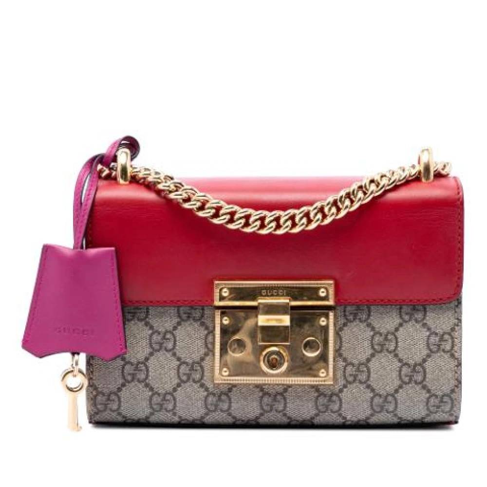 Gucci Vintage Pre-owned Vintage Skuldertaske - Vintage - Dame - Beige - ONE SIZE - Uld