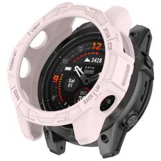 Garmin Fenix 7S / 7S Pro / Epix Pro 42mm cover til ur-ramme - Lyserød