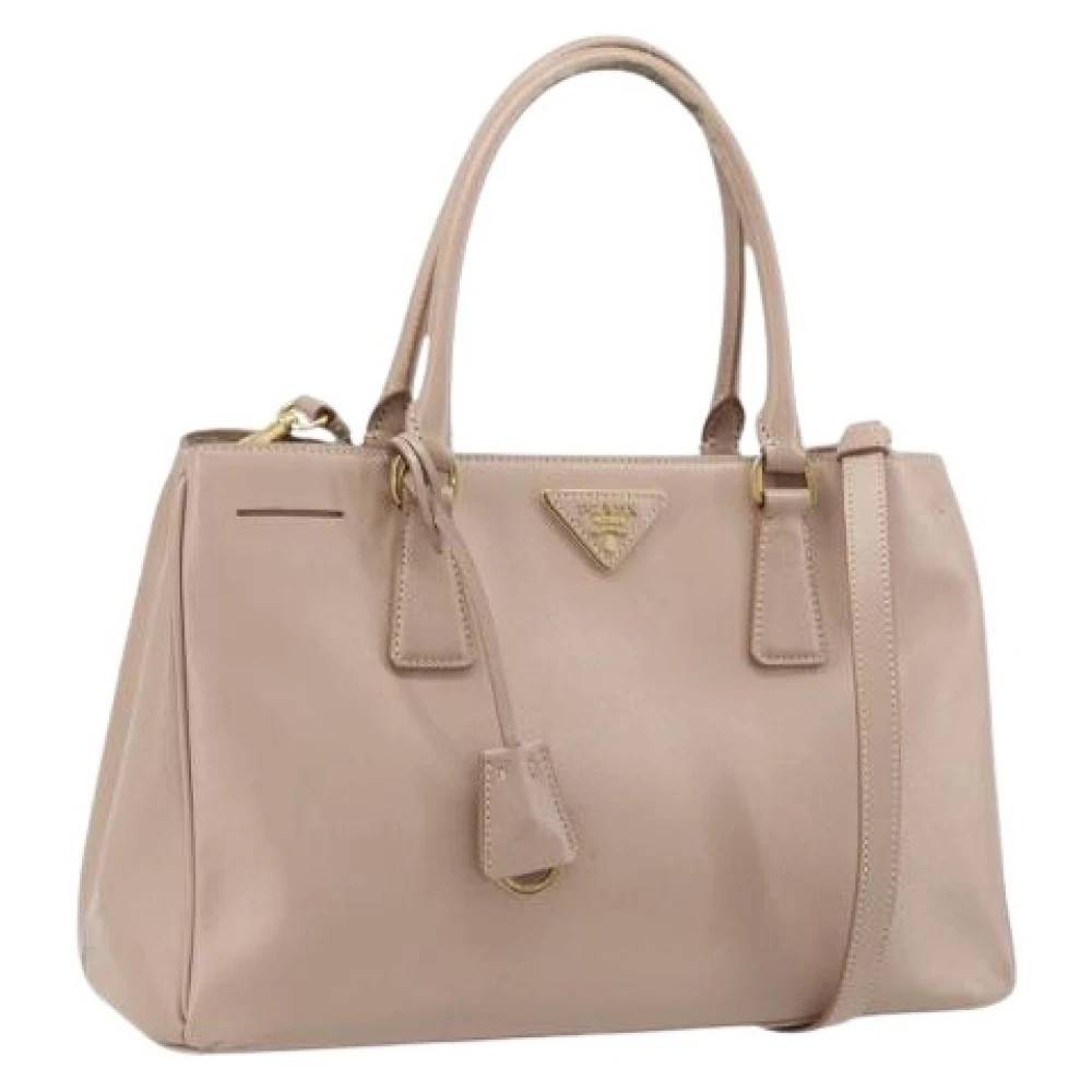 Prada Vintage Pre-owned Vintage Håndtaske - Vintage - Dame - Lyserød - ONE SIZE - Uld
