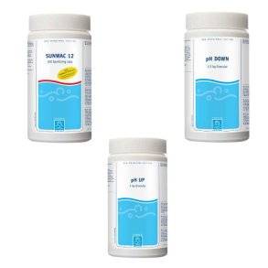 Pakke med Spacare Sunwac 12 - pH minus - pH plus