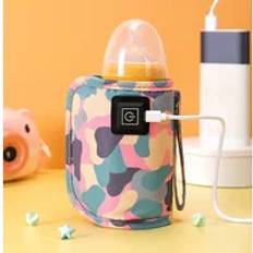 Portable Bottle Keep Warm USB Travel Milk Heat Keeper Baby Bottle Keep Warmer for Car Travel
