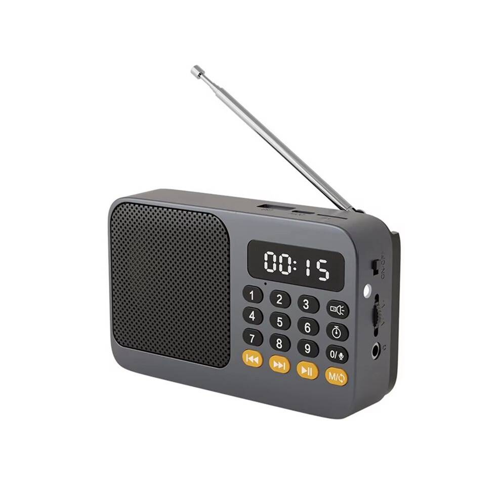 FM Radio DAB Radio Portable Small Emergency Recargable Ham Sound Box Vintage Music Speaker Mp3 Player A