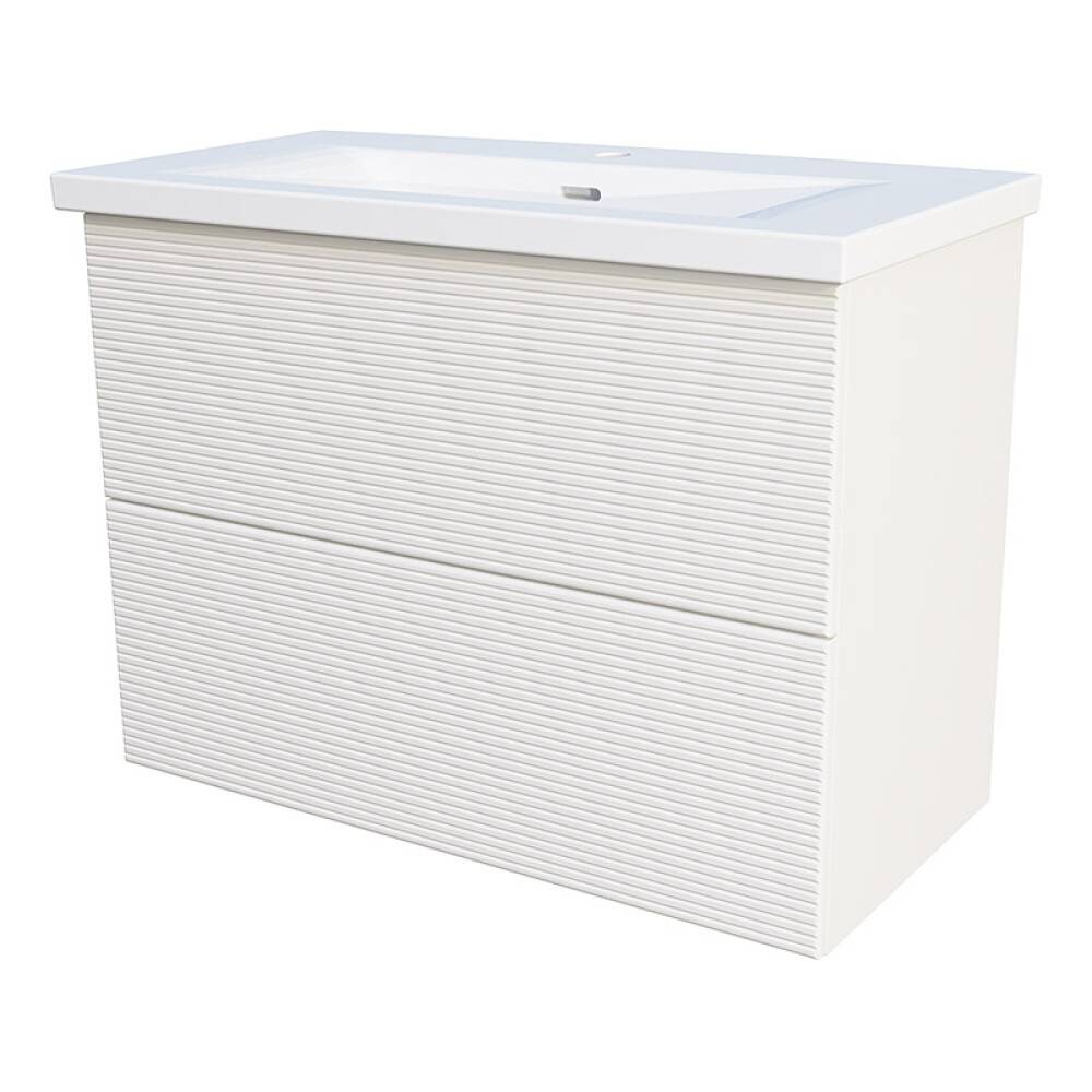 KOMMODPAKET CAMARGUE VIKA MATRIS VIT 80CM