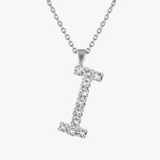 Caroline Svedbom Letter I Halsband/ Crystal - 70cm