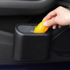 Bilsoptunna organisatör soplåda hållare automatisk förvaringslåda biltillbehör auto dörr säte rygg soptunna papper vatten soptunna