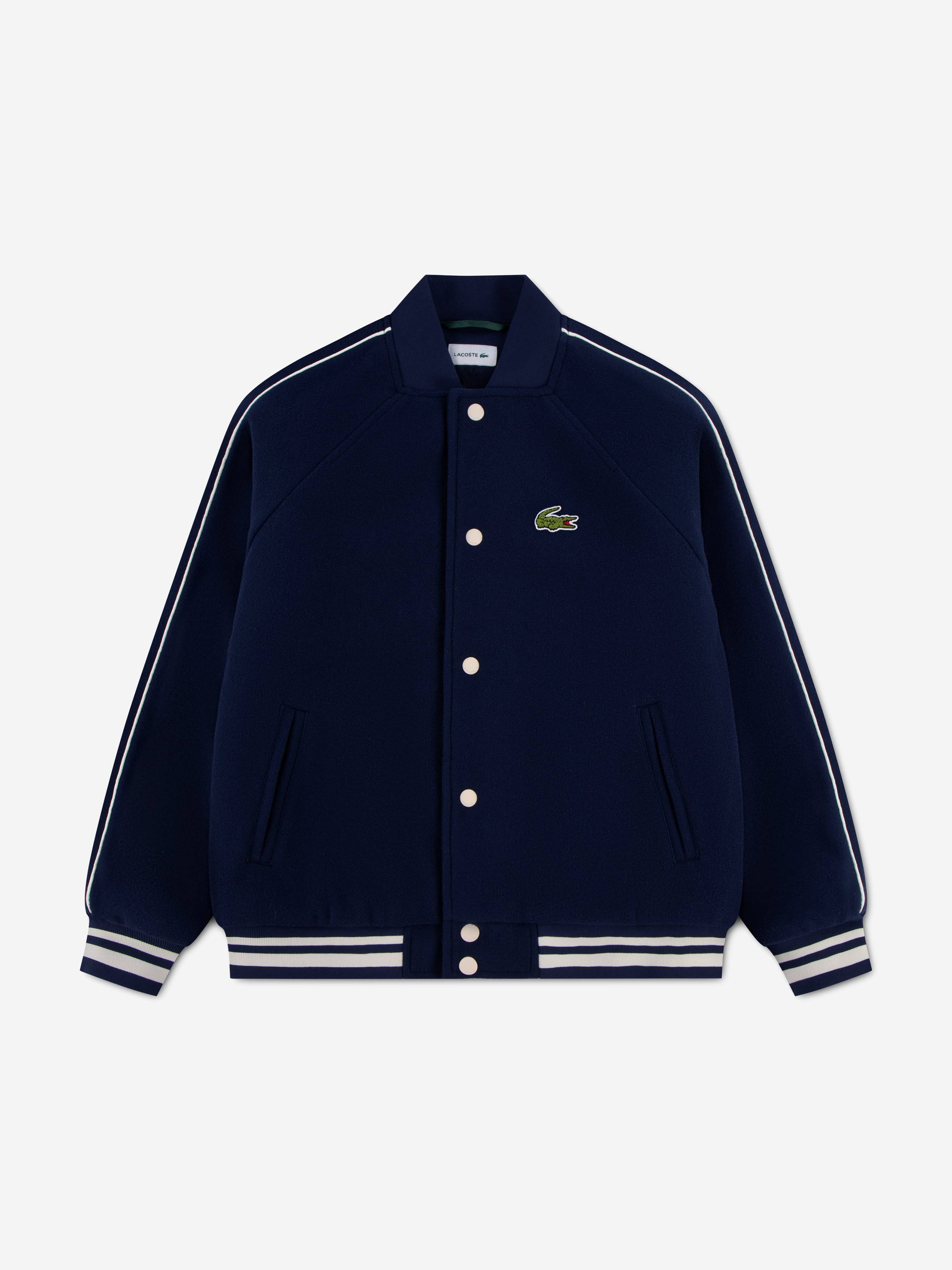 Lacoste Kids Varsity Jacket in Navy - Navy / 14 Yrs (14 Yrs)