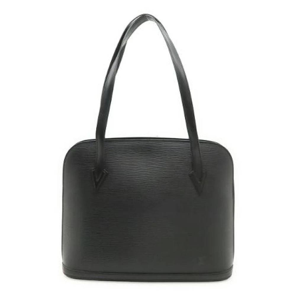 Louis Vuitton Vintage Pre-owned Epi Leather Rucksack Tote Bag - Vintage - Dame - Sort - ONE SIZE - Læder
