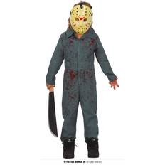 Jason Halloween kostume Dreng 7-9 år