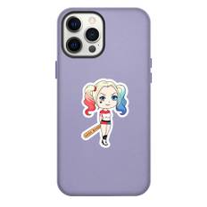 DC Comics Harley Quinn Phone Case For iPhone Samsung Galaxy Pixel OnePlus Vivo Xiaomi Asus Sony Motorola Nokia - Harley Quinn Holding Baseball Bat Chibi Art