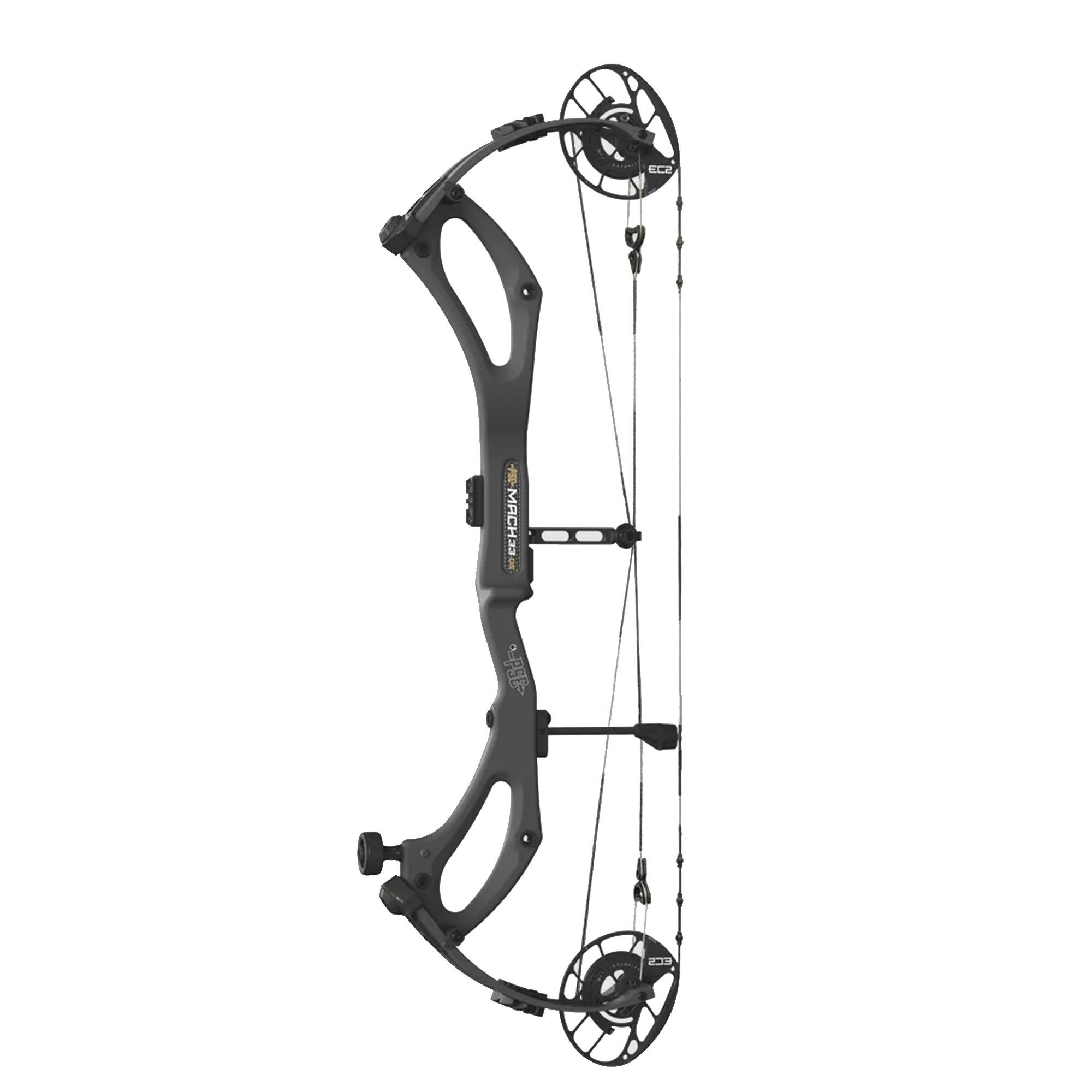 PSE Mach 33 DS Carbon compoundbue – RH – 50-60# 25,5-31" – Green Olive