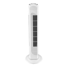 Hvid tårnventilator, 77 cm