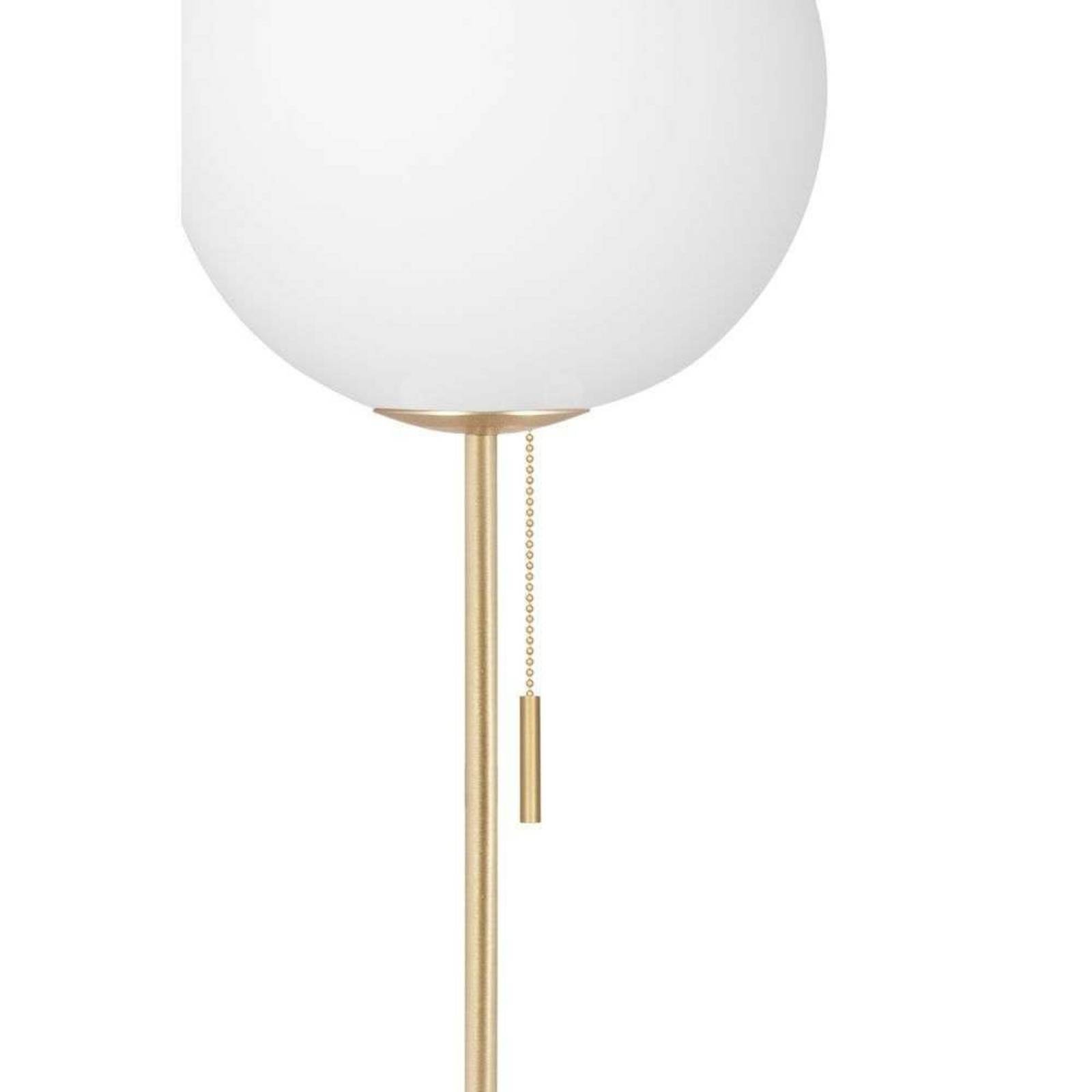 Globen Lighting Golvlampa Torrano, Brun / rost, Vardagsrum / matsal, Sten, Design, Golvlampa