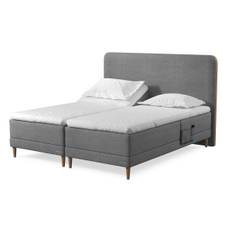 Dunlopillo Pure Box elevationsseng 180x210 cm. med Cool Wave naturlatex topmadrasser