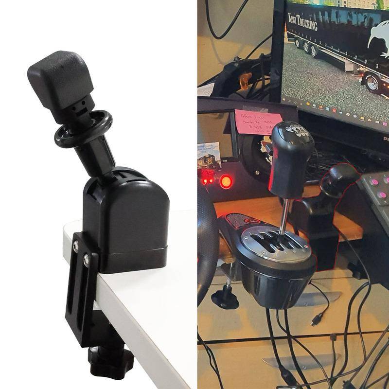 PC SIM USB Lastbils Handbroms För ETS2 Europeisk /Amerikansk Handbroms Simracing Spel För Logitech G27 G29 G923 black