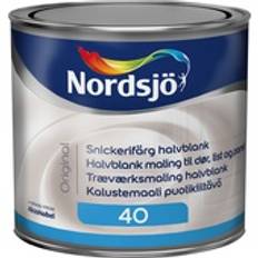 NORDSJÖ SNICKERIFÄRG ORIGINAL NORDSJÖ HALVBLANK G40 VIT