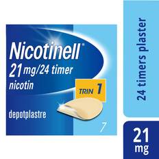 Nicotinell Nikotin Depotplaster, 21 mg/24 timer - 7 stk.