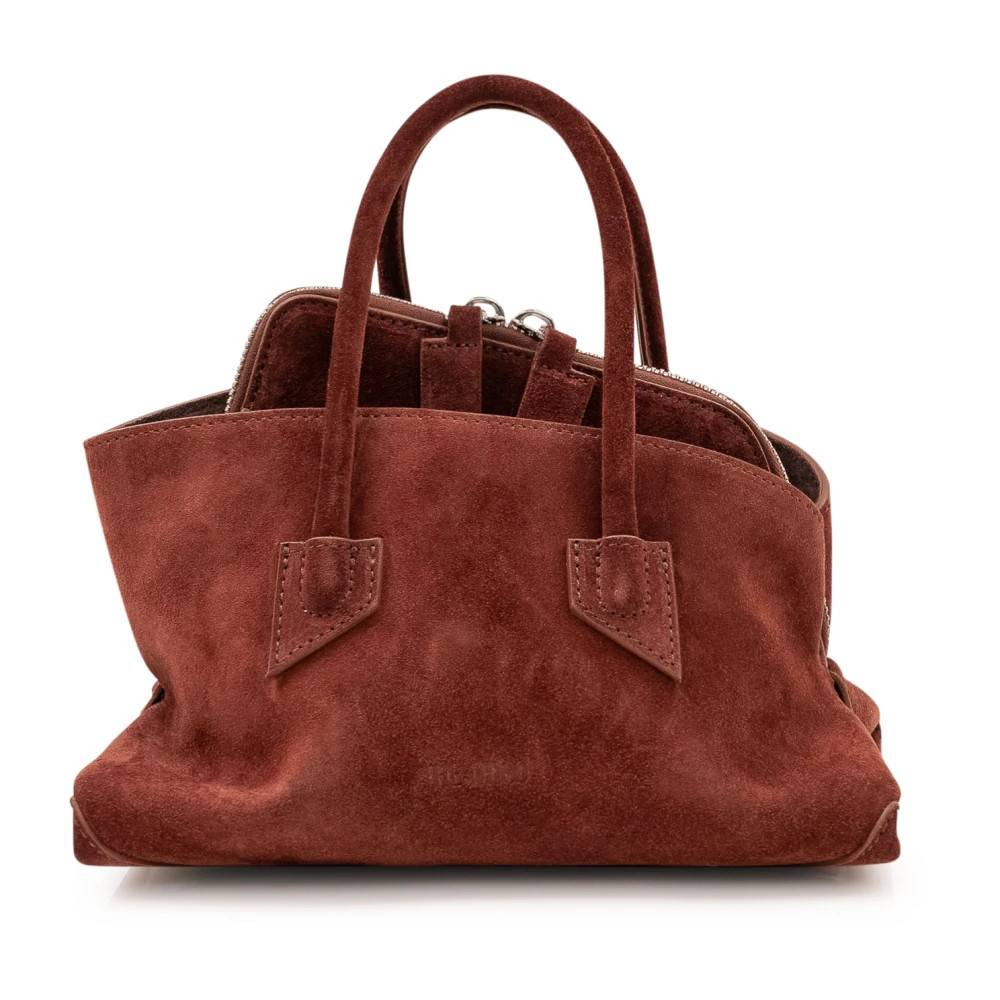 The Attico La Passeggiata Mini - Tasker - Dame - Brun - ONE SIZE - Uld