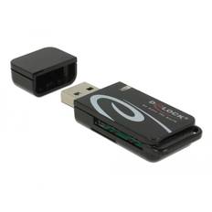 MINI USB 2.0 KORTLÆSER MED SD OG MICRO SD SLOT