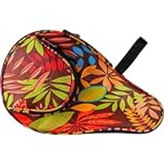 Wudaizhi Bordtennisväska racket förvaringsfodral bord tennis racketfodral bordtennis paddelväska bord tennisfodral skyddande förvaringsväska pickleball paddelskydd pickleball fodral Oxfordtyg