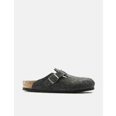 Birkenstock Boston Wool Felt (Regular) - Anthracite Grey - Grey / UK 11.5 : EU 46