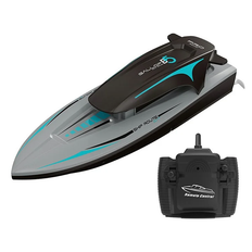 RC Elektrisk Yacht Motorbåt Leksak Enkelt Batteri B5 - Silver
